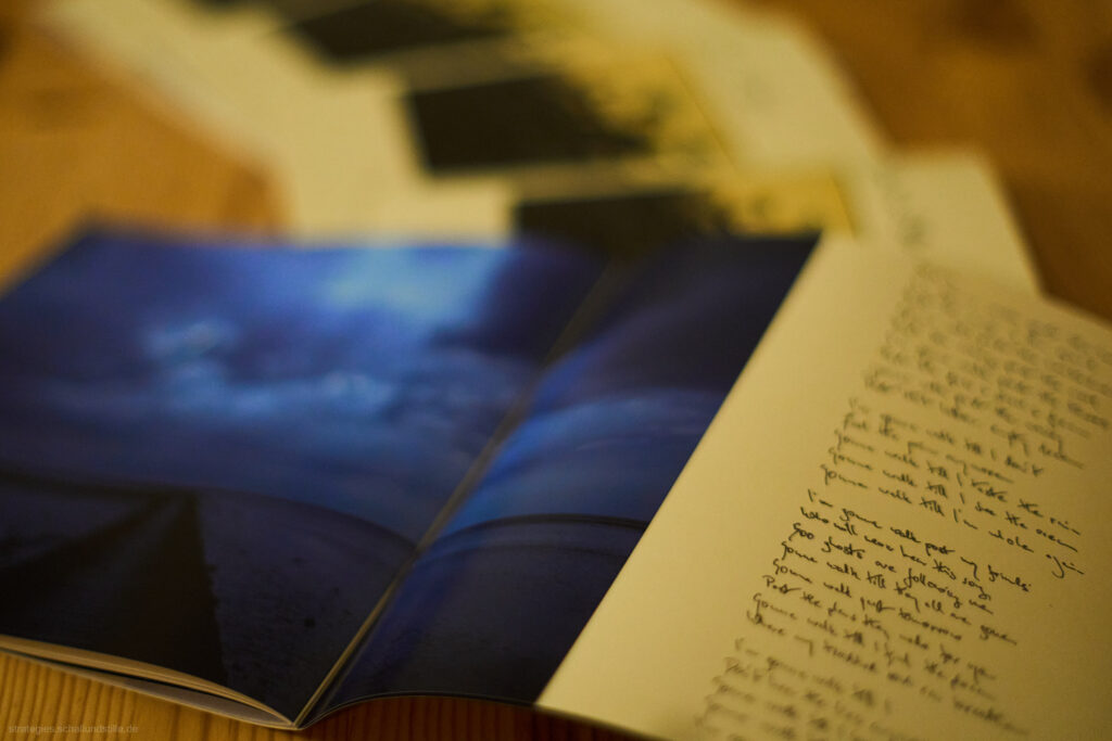 detail of the booklet accompanying "Strategies Against Algorithms"